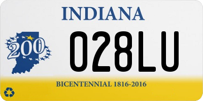 IN license plate 028LU