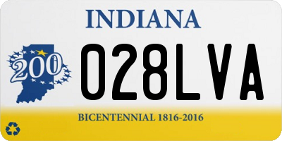 IN license plate 028LVA