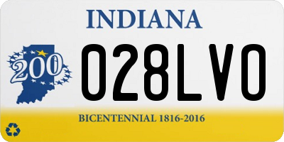 IN license plate 028LVO