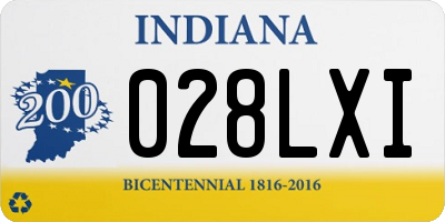 IN license plate 028LXI