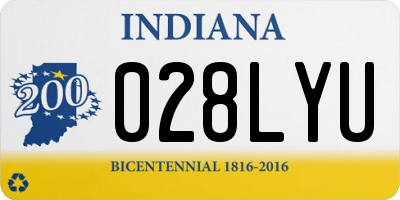 IN license plate 028LYU
