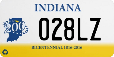 IN license plate 028LZ