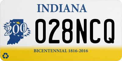 IN license plate 028NCQ