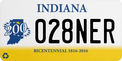 IN license plate 028NER