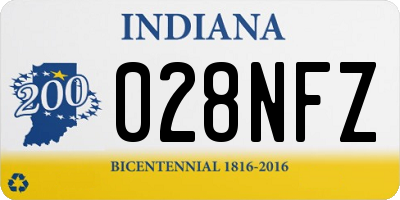 IN license plate 028NFZ