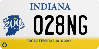 IN license plate 028NG
