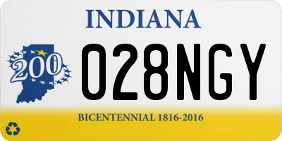 IN license plate 028NGY