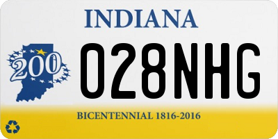 IN license plate 028NHG