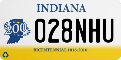 IN license plate 028NHU