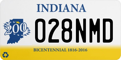 IN license plate 028NMD