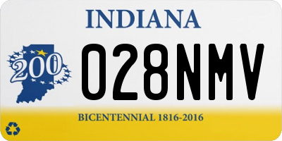 IN license plate 028NMV