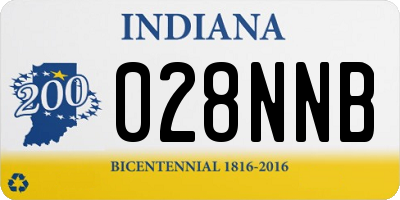 IN license plate 028NNB