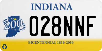 IN license plate 028NNF