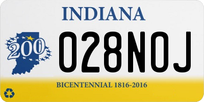 IN license plate 028NOJ