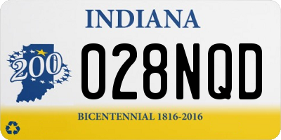 IN license plate 028NQD