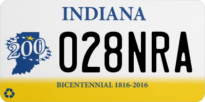 IN license plate 028NRA