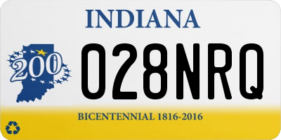 IN license plate 028NRQ
