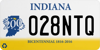 IN license plate 028NTQ