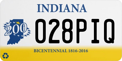 IN license plate 028PIQ