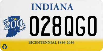 IN license plate 028QGO