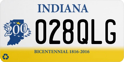 IN license plate 028QLG