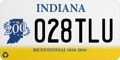 IN license plate 028TLU