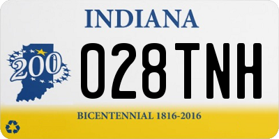 IN license plate 028TNH