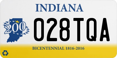 IN license plate 028TQA
