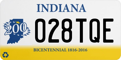 IN license plate 028TQE