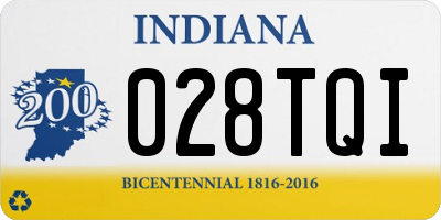 IN license plate 028TQI