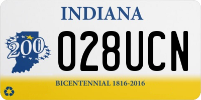 IN license plate 028UCN