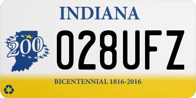 IN license plate 028UFZ