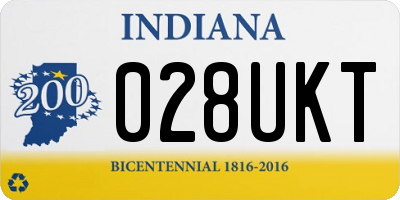 IN license plate 028UKT