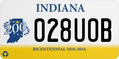 IN license plate 028UOB