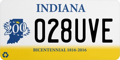 IN license plate 028UVE
