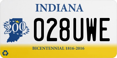 IN license plate 028UWE