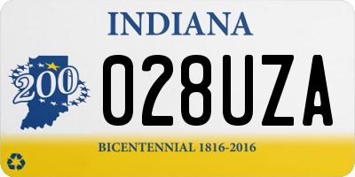 IN license plate 028UZA