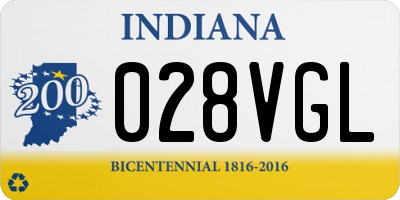 IN license plate 028VGL
