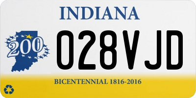 IN license plate 028VJD