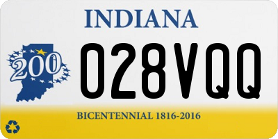IN license plate 028VQQ