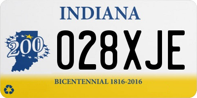 IN license plate 028XJE
