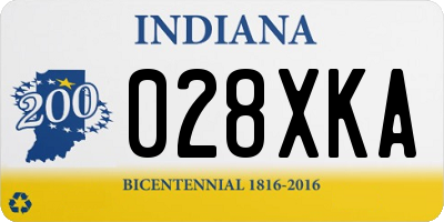 IN license plate 028XKA