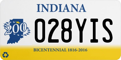 IN license plate 028YIS