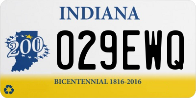 IN license plate 029EWQ