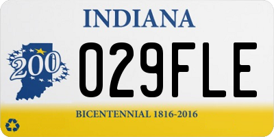 IN license plate 029FLE