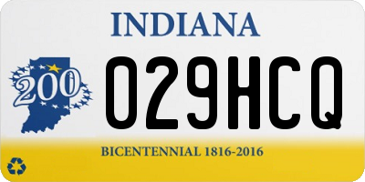 IN license plate 029HCQ