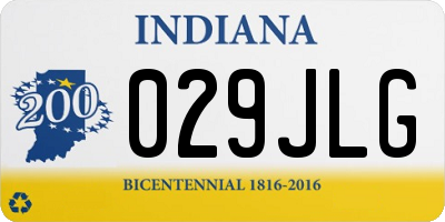 IN license plate 029JLG