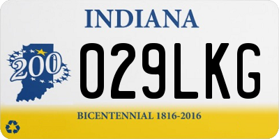IN license plate 029LKG