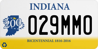 IN license plate 029MMO