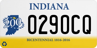 IN license plate 029OCQ